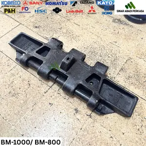 Papan Shoe/ Track Shoe KOBELCO BM-1000/ BM 800 (80-100 TON) - Panjang 96 cm // include pin