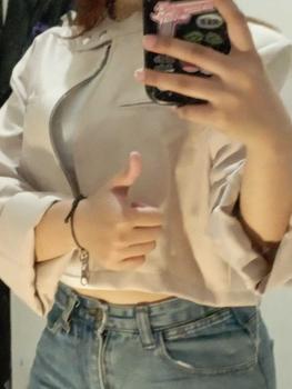 Product Review of PUFF IT UP — Cropped Jacket / Jaket Crop from 🦢**🦢 3