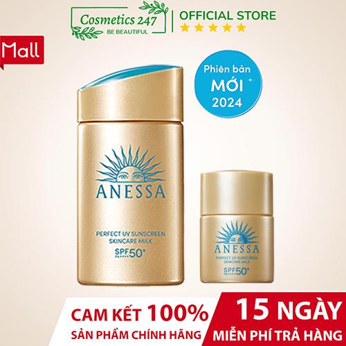 Kem chống nắng Anessa Perfect UV Sunscreen Skincare Milk SPF 50+ PA++++ 60ml