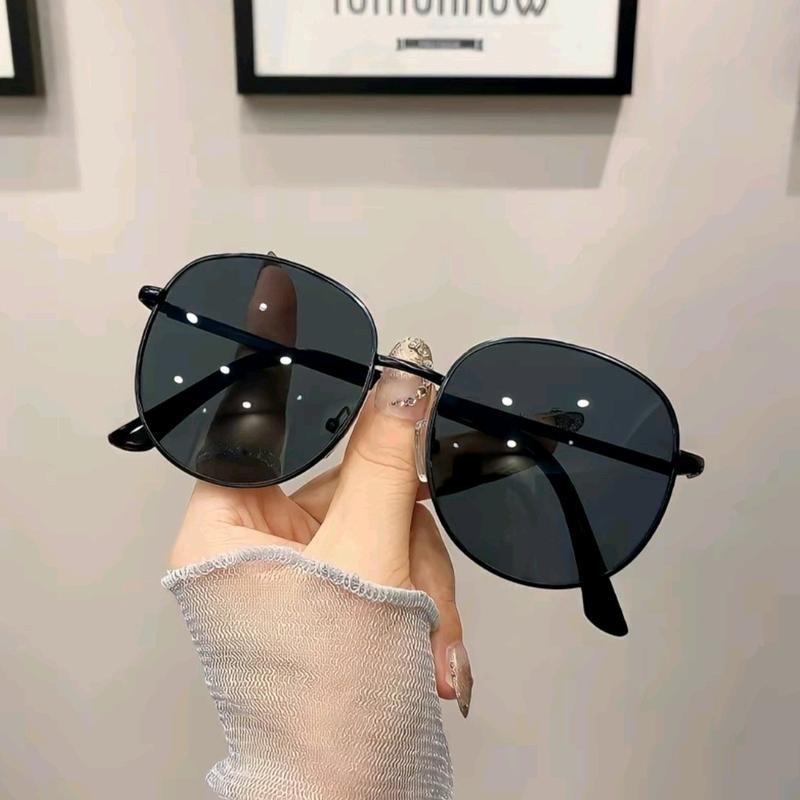 Kacamata Hitam Pria Wanita Korea Fashion Sunglasses Eyewear Stainless Dewasa 1