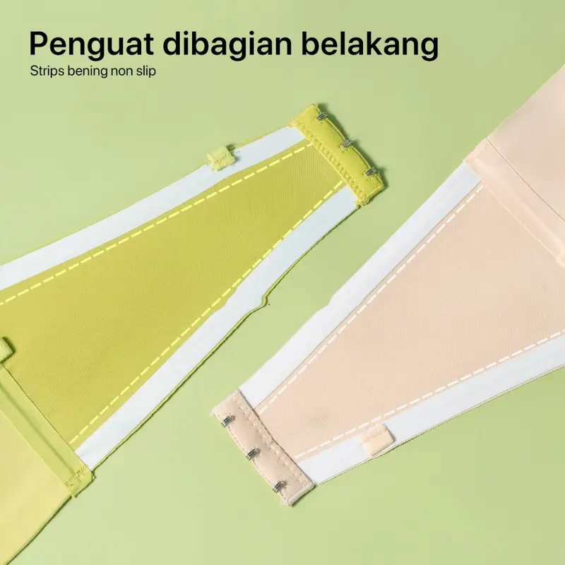 [LUX] Bra L081 Bh Push Up Tanpa Kawat Busa Tebal BhWanita Seamless Beha Wanita Nyaman 2in1 Strapless 5