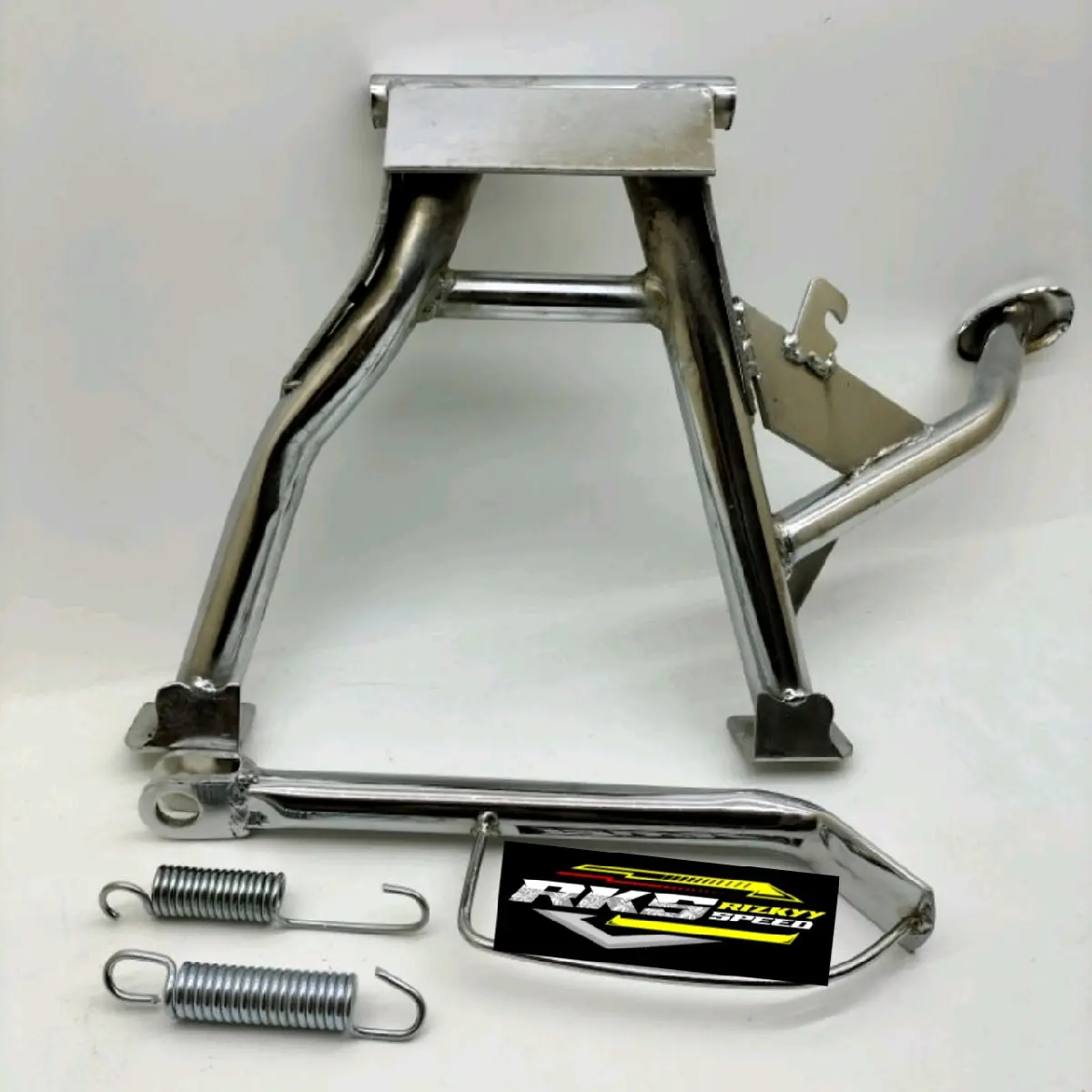 STANDAR JAGANG JAGRAK TENGHA RING 14 17 SET JAGANG SAMPING PLUS PER CHROME PNP BEAT CARBU FI Motorcycle
