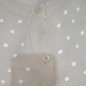 Cardigan Polkadot Premium Tebal | Soft Knitted Cardigan | Korean Style