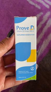 Product Review of Prove D3 Drop - Vitamin D3 400 IU Tetes 12.5 ml untuk Dewasa dan Anak from T**a 0