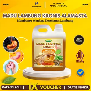 Alamasta Madu Lambung Kronis 1 KG Madu Spesialis Maag dan Asam Lambung