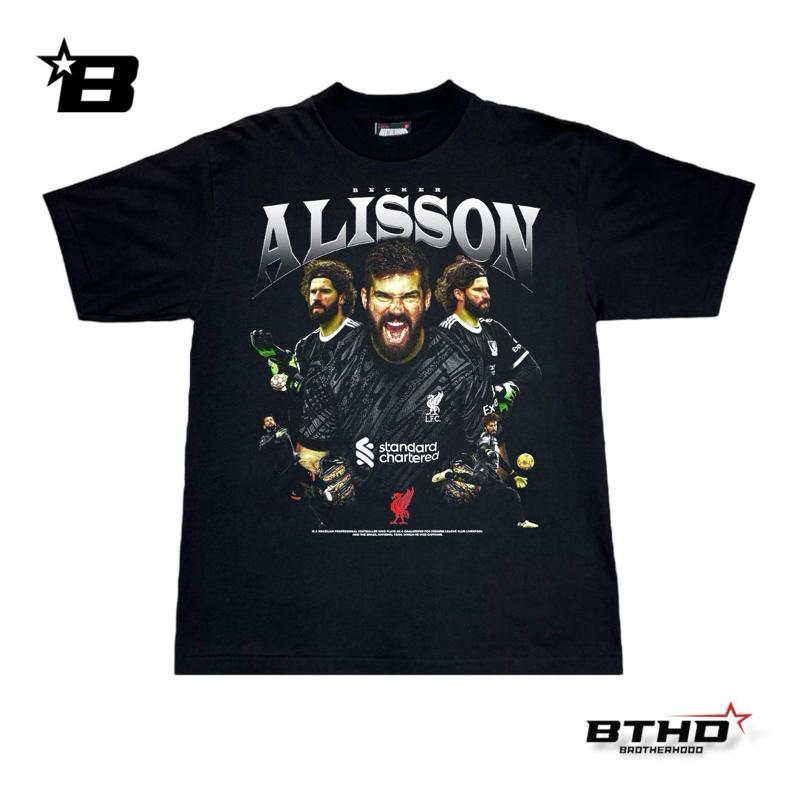 BTHD: ALISSON BECKER เสื้อยืดทรงโอเวอร์ไซส์คอฟิต