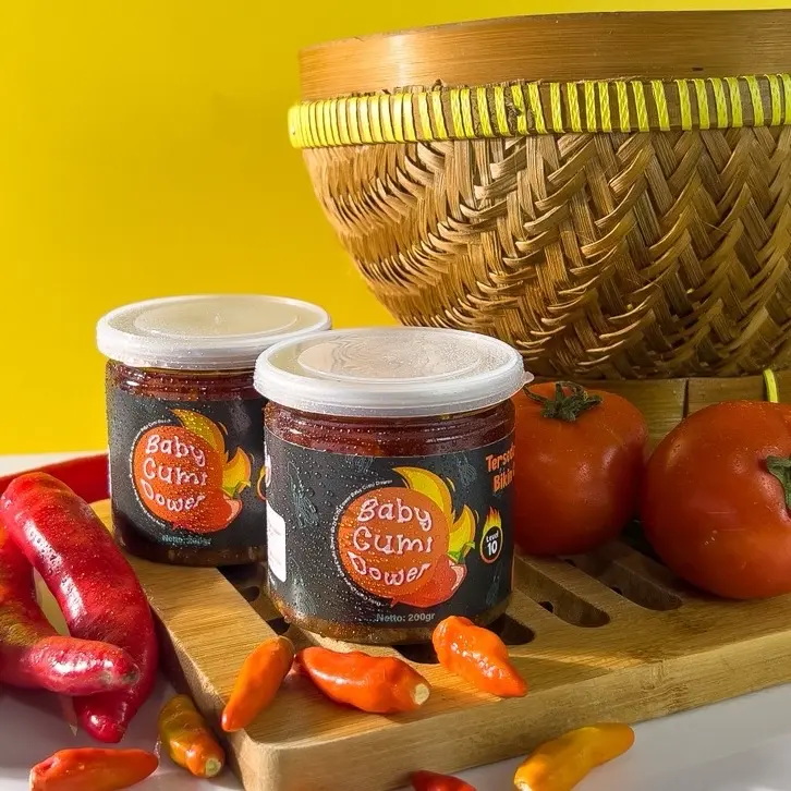 SAMBAL BABY CUMI DOWER LEVEL 10 | 200Gr Sambal Nyanyat | SAMBAL rumahan