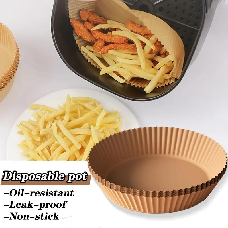 Bộ Hấp Thụ Fryer Không Khí Khay Bánh Giấy Loại Giấy Nướng Dùng Lần Giấy Nướng