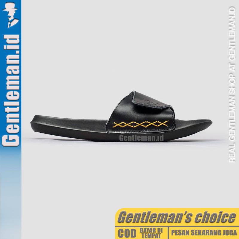 GENTLEMAN Onyx Sandal Slide Distro Casual Pria Kulit Asli Original 5