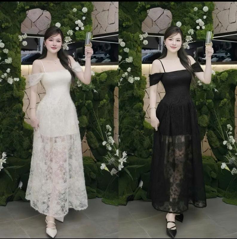 Đầm Ren Dự Tiệc Thiết Kế Sang Trọng Bigsize (58-90kg) Linhh Nguyen Bigsize