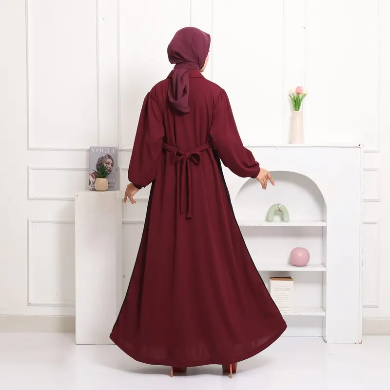 NAGOYA GAMIS LEBARAN MUTIARA MEWAH TRENDY GAMIS SYARI NEW TRENDY VIRAL Dress Melar Muslim Bumil Kondangan Nyaman 3