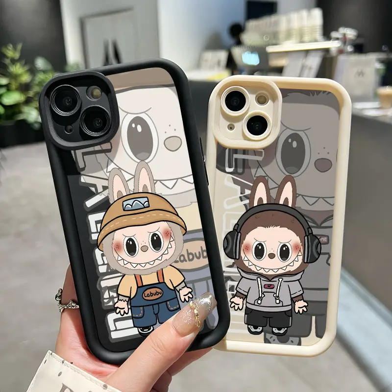 Casing Hp Untuk OPPO A7 OPPO A5s OPPO A12 OPPO A12S A11k Case Hp Pola kelinci kartun Kasing Ponsel Softcase Kesing pelindung Cesing Silikon lembut Casing Anti guncangan 5