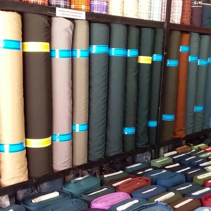 Best Premium - 1/2 Meter Kain Bahan Hight Twist / Seragam PNS / Kantoran / Safari / Pramuka / Guru