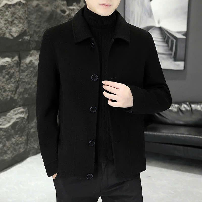 Áo Khoác Nam Dáng Vest Manto Chất Dạ Bông Giữ Nhiệt Cao Cấp | Phong Cách Hàn Quốc Trẻ Trung | Tốt WIN 69 Menswear Jacket