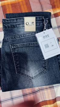 Product Review of ORE - CZ 930 Size 27-34 - Highwaist Strecht Cutbray Jeans Vintage Black Washed Slim-fitting Celana Kaki from V**o ** 0