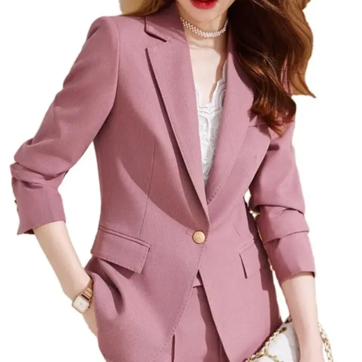 Blazer Wanita Korea Slim fit Jas Kerja wanita Slimfit body Semi Formal