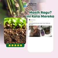 Gambar INFARM - Pupuk Asam Humat Miracle Powder 300 gr Pupuk Pembenah Tanah  dan Sayuran Infarm Pupuk Pembenah Tanah & Penyubur Sayuran Pupuk Organik 3 in 1 Perbaiki Struktur Tanah, Tingkatkan Nutrisi, Suburkan Tanaman Kangkung, Bayam, Sawi, Tomat, Cabai  Media - Miracle Powder dari Infarm Kota Surabaya 4 Tokopedia