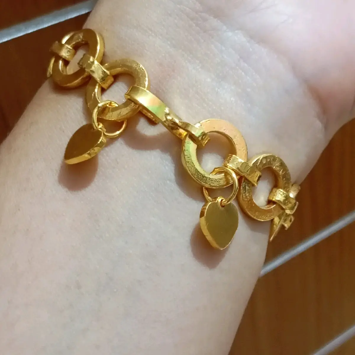 gelang koin 91 motif donat ukuran 50 gram