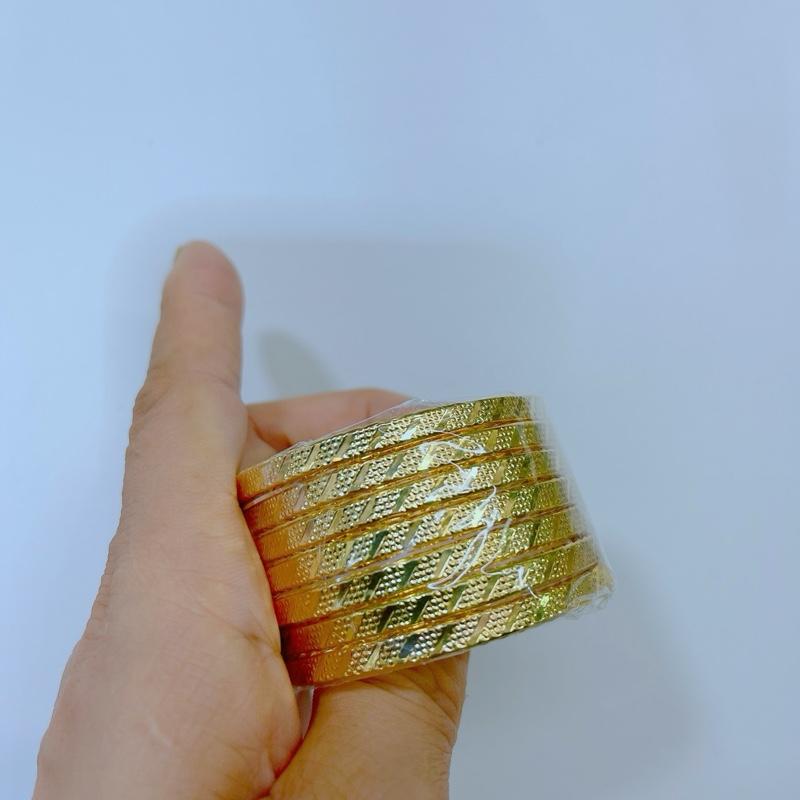 Vòng Ximen bộ 7 chiếc mẫu số 11 bảng 4 ly Phụ Kiện khóa lưỡi gà đồng