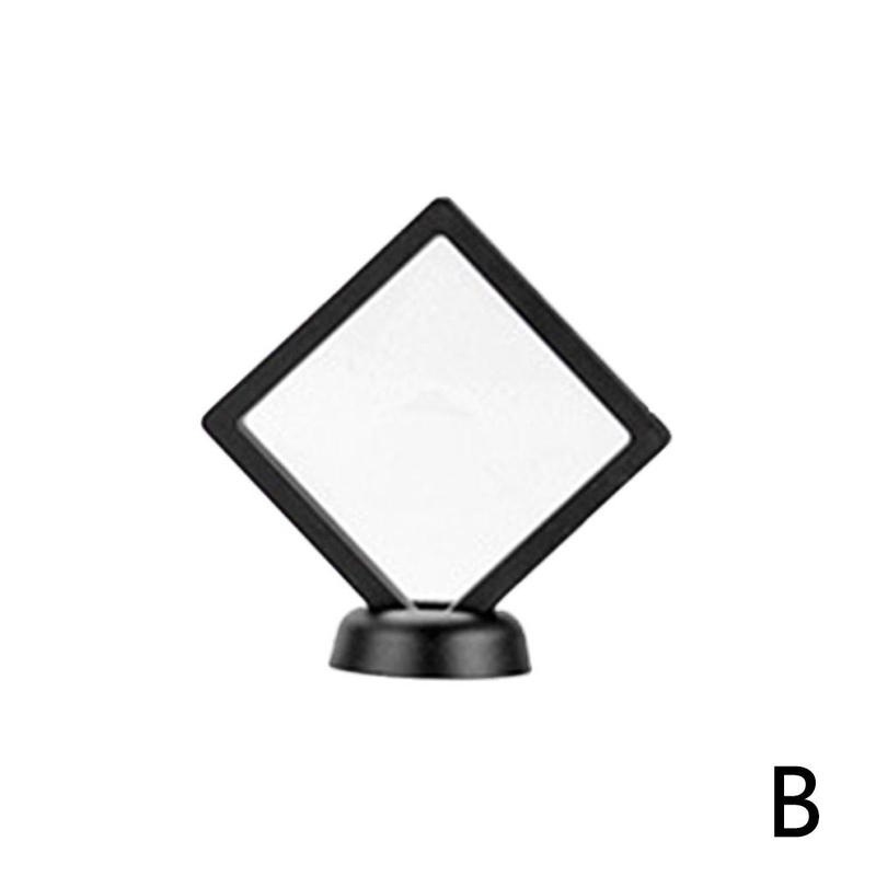 Product Introduction of Membrane 3D Display Suspended Frame Antioxidation Film Photo Case Black Box 40