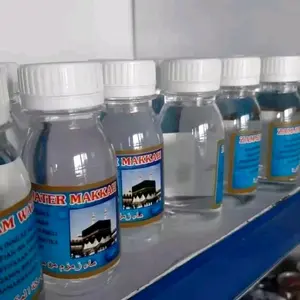 AIR ZAM ZAM ASLI KEMASAN BOTOL 50 ml 1pak isi 10 Botol.  Zam-zam Water - Minuman Kesehatan Keluarga dengan Kalsium & Bikarbonat untuk Osteoporosis dan pencernaan - Susu