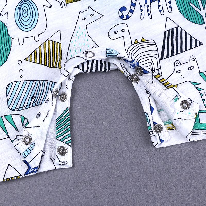 Product Introduction of Baby Sleepwear Pyjamas For Newborn Boy Romper Jumpsuit Infant Girl Cotton Summer Toddler Clothing 33