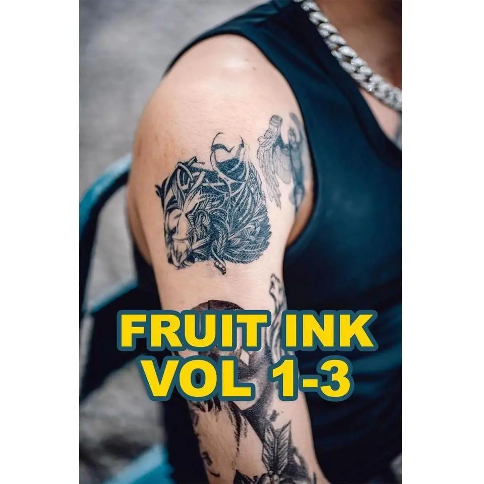 POTATOO FRUIT INK TATTOO VOL 01/02/03 Tato Temporer halal Temporary Tattoo