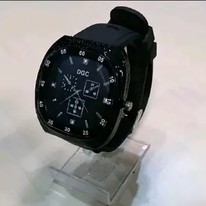 bonus baterai cadangan)JAM TANGAN WANITA DAN PRIA KEKINIAN MODEL ANALOG TALI RUBBER//bisa cod