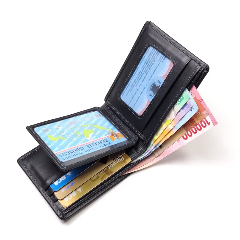 DIEK Dompet Pria Kulit Asli Xborg Wallet LW01 0