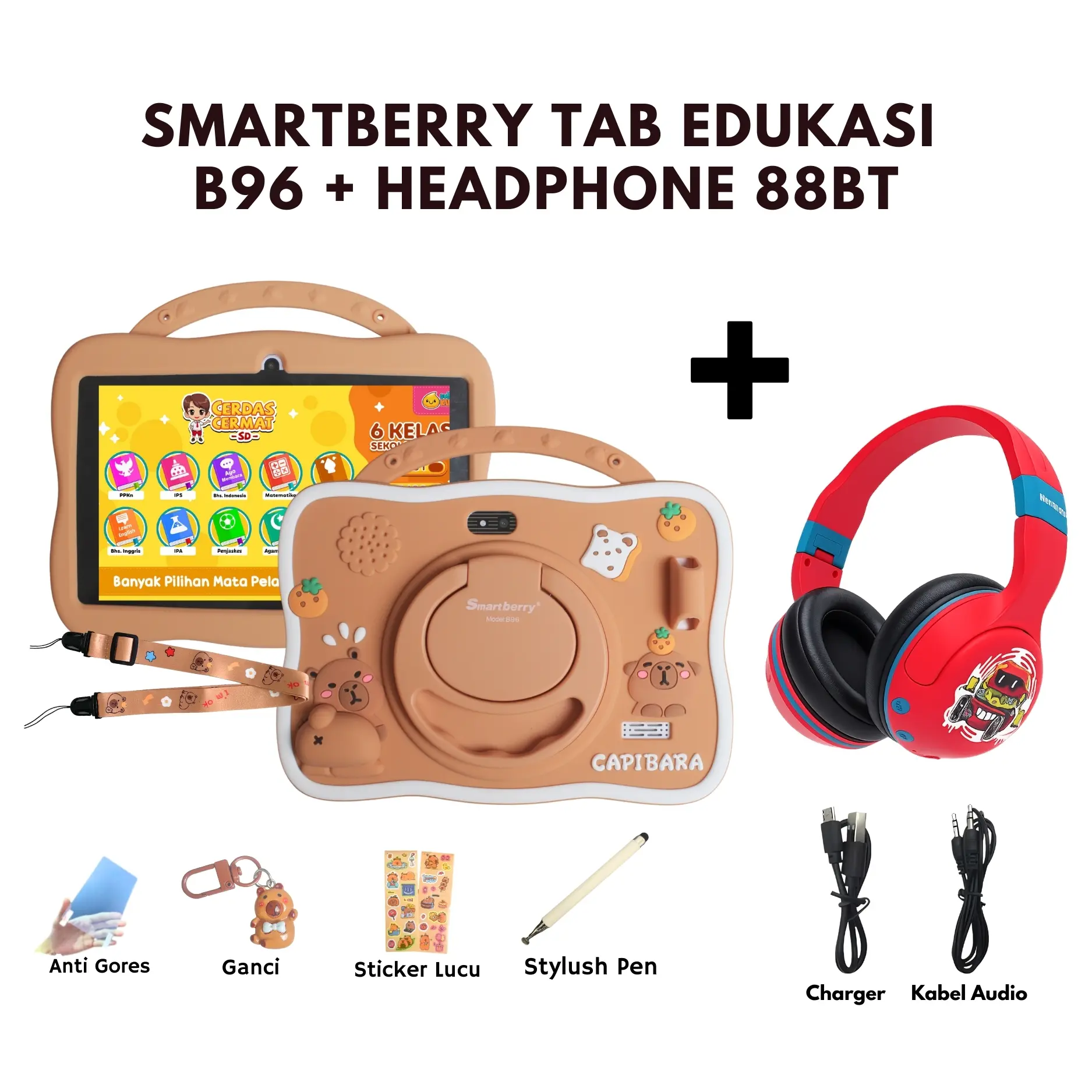 B96 BROWN + 88BT MERAH