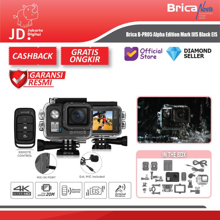 Gambar Brica B-PRO5 Alpha Edition Mark IIIS AE3S 4K - Brica AE 3S 4K paket Memory - BLACK EIS STANDARD dari Jakarta Digital 8 Kota Administrasi Jakarta Pusat 5 Tokopedia
