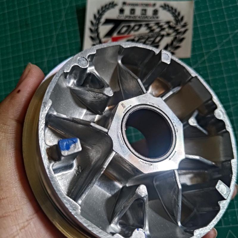 PULLEY CUSTOM BEAT KARBU SCOOPY KARBU PULLEY KVY BUBUT DERAJAT KEROK JALUR 3