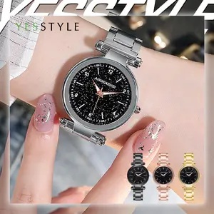 Yesstyle Jam Tangan Wanita Elegan Strap Stainless Steel Analog Quartz Watch Fashion Luxury