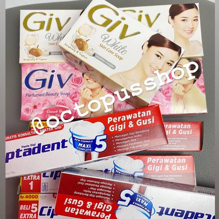 PAKET MERDEKA (5 PASTA GIGI CIPTADEN + 5 SABUN GIV) 6