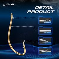 Gambar JEMMY Kail Pancing 1030R Carbon Steel Gold Nickel Plating Akita kitsune Hook Super Tajam Anti Karat Kuat Tarikan Anti Korosi Isi 10 Pcs KUP022 - 15# dari JEMMY Indonesia Kota Administrasi Jakarta Barat 4 Tokopedia