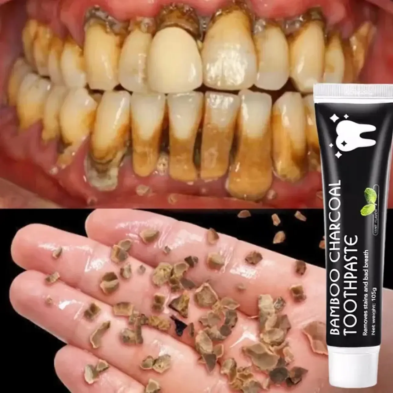 Pasta Gigi Pemutih Charcoal Memutihkan Kuning Gigi Dan Membersihkan Karang Gigi Paling Ampuh Odol Pemutih Gigi Menghilangkan Bau Mulut Pasta Gigi 105g Bamboo Whitening Toothpaste Pasta Gigi