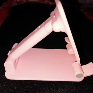 DUDUKAN HP HANDPHONE TABLET FOLDING DESKTOP PHONE STAND Smartphone HOLDER STAND HP DI MEJA TATAKAN PONSEL AH009 - XOBOX