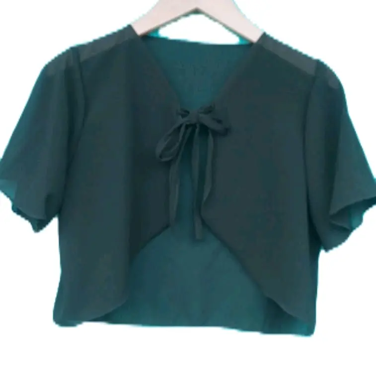 Atasan  Outer wanita  Dewasa crop  Top ceruty murah elegan kekinian