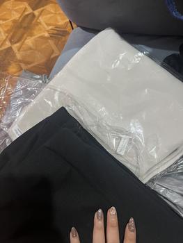Product Review of Flare pants  highwaist scuba kulot cutbray Celana Panjang Standar JUMBO from d**n 0