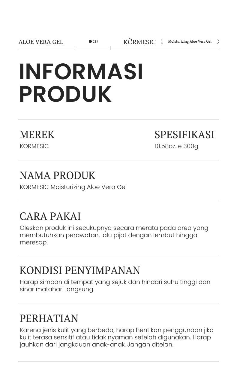 Aloe Vera Moisturizing Gel 300gr Face & Body Gel Multifungsi Dengan Antioxidant Mencerahkan & Menenangkan Kulit Kemerahan Atau Iritasi Penghilang Bekas Jerawat Hitam Gel Lidah Buaya Moisturizer Gel Pelembab Kulit Soothing Gel Perawatan After Sun Aloe Vera Moisturizing Gel 300gr Face & Body Gel Multifungsi Dengan Antioxidant Mencerahkan & Menenangkan Kulit Kemerahan Atau Iritasi Penghilang Bekas Jerawat Hitam Gel Lidah Buaya Moisturizer Gel Pelembab Kulit Soothing Gel Perawatan After Sun