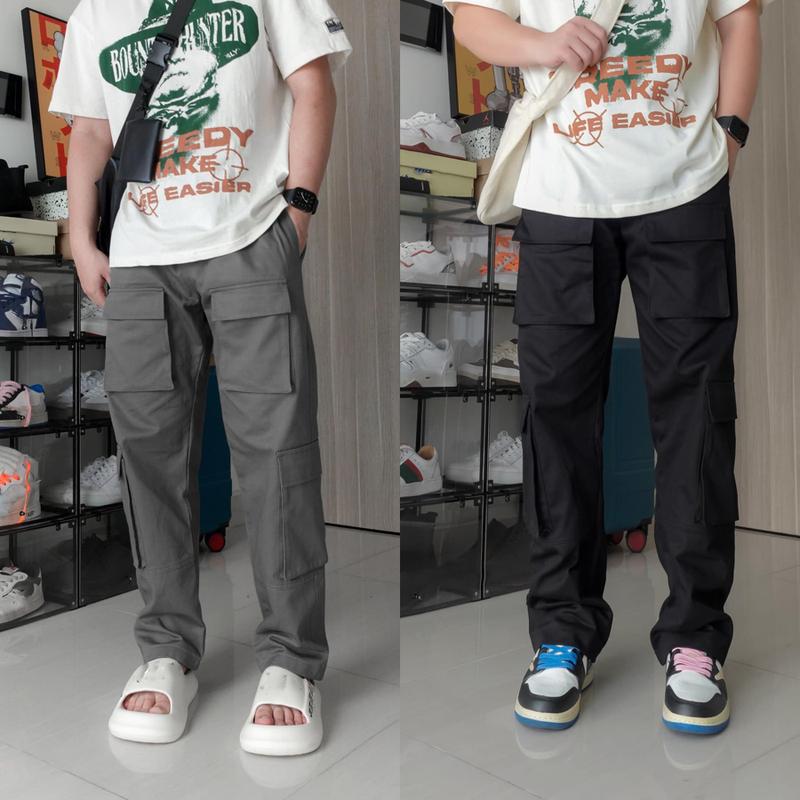   XẢ HÀNG  Quần Jogger Kaki - JG5 Quần Jogger Túi Hộp Nổi Cao Cấp  Chất Vải Kaki Mềm Sau Khi Giặt.  MQ LUXURY 