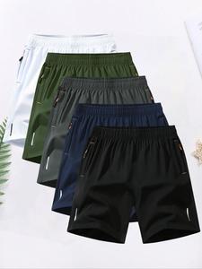 Shorts deportivos para hombre con estampado reflectante, moda casual para correr y ciclismo al aire libre, paquete de 9 colores, regalo perfecto para novio o novia