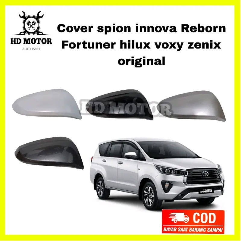 cover spion innova reborn venturer hilux voxy zenix original 2016 2017 2018 2019 2020 2021 2022 2023 2024 kaanan atau kiri Lamp Car 1