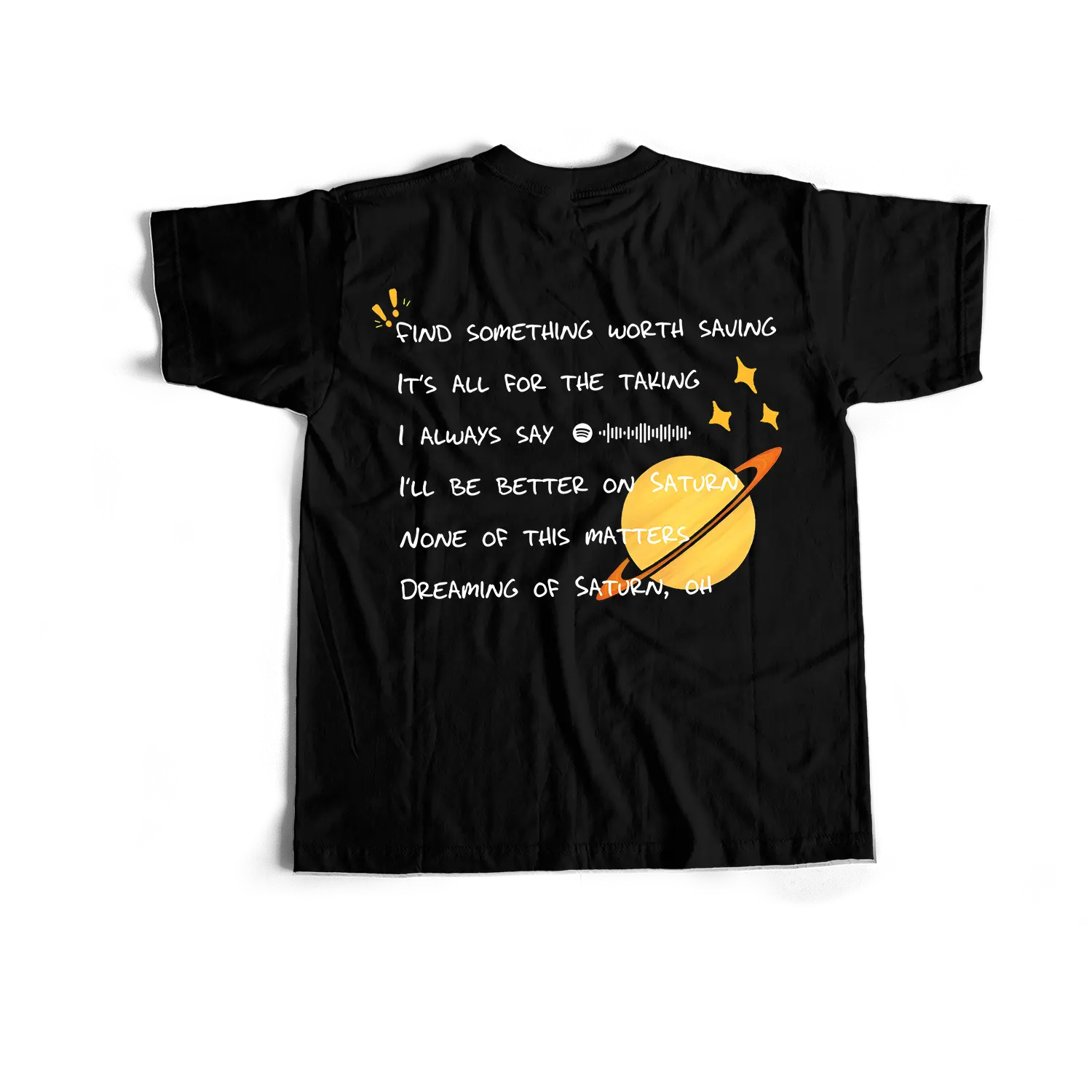 [Aesthetic Version] Kaos Reguler Sza Saturn Cotton Combed Unisex