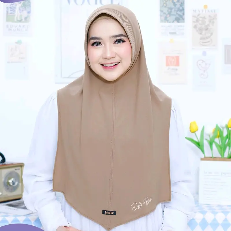 Joseline Daffi Hijab original, hijab Instan Pad Antem 6