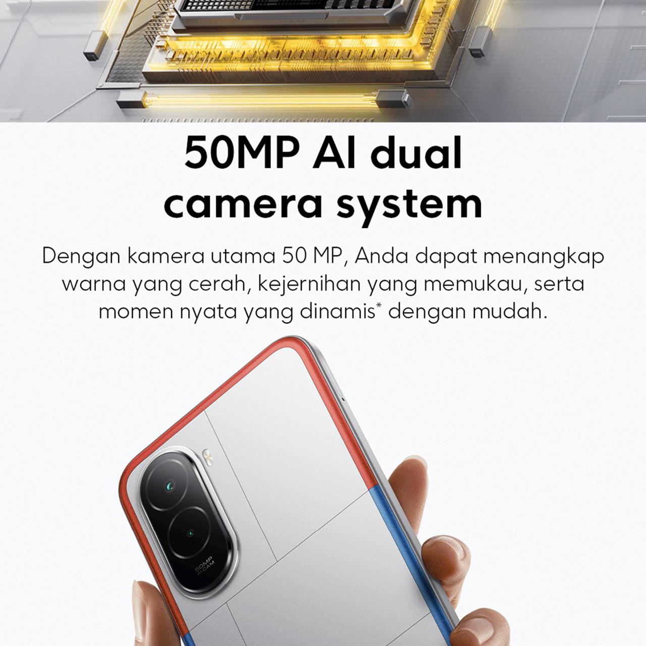 POCO M7 (8GB/256GB) Baterai besar 7000mAh dengan pengisian daya 33W | Layar imersif 6.9" 144Hz | Ekspansi RAM hingga 16GB + UFS 2.2 256GB | 50MP kamera ganda AI [Official Store]