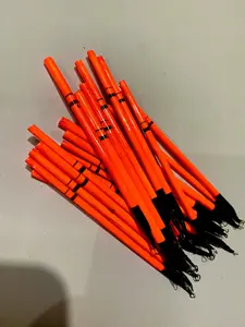 kambangan / pelampung pancing alang alang warna orange ramping panjang 8cm