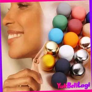 BISA COD (YBL) BUNDLING SATUAN 1PCS 2PCS 4PCS 6PCS PinHijab Anti Slip Magnet Bros Aksesoris Syal Selendang Muslim Klip Jilbab  Bros Jilbab Non-slip Mewah Peniti (BELI LOKAL) Kerudung