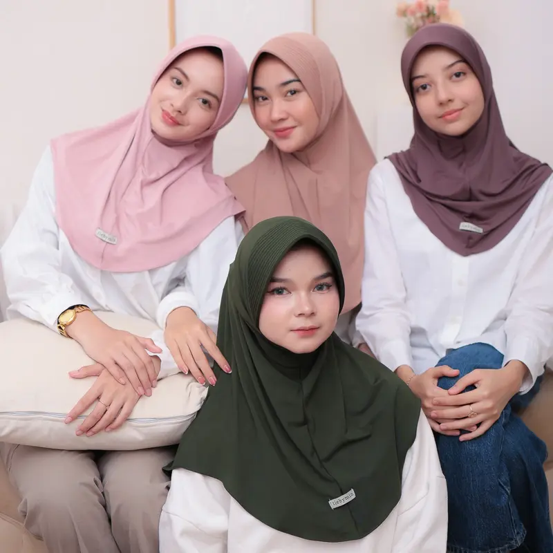 Tiebymin - Tyana Bergo Oval Syar'i Ukuran M 2