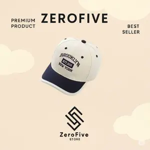 Topi Anak Laki-Laki Perempuan 8 Bulan - 5 Tahun Motif Bordir Brooklyn New York Terbaru Korea Style new cod style korean Bayi dan anak